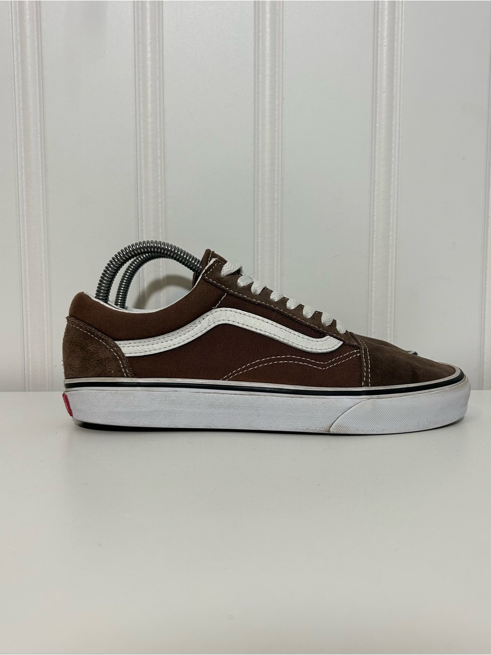 Vans Old Skool Low-Top Sneaker - Brown/White